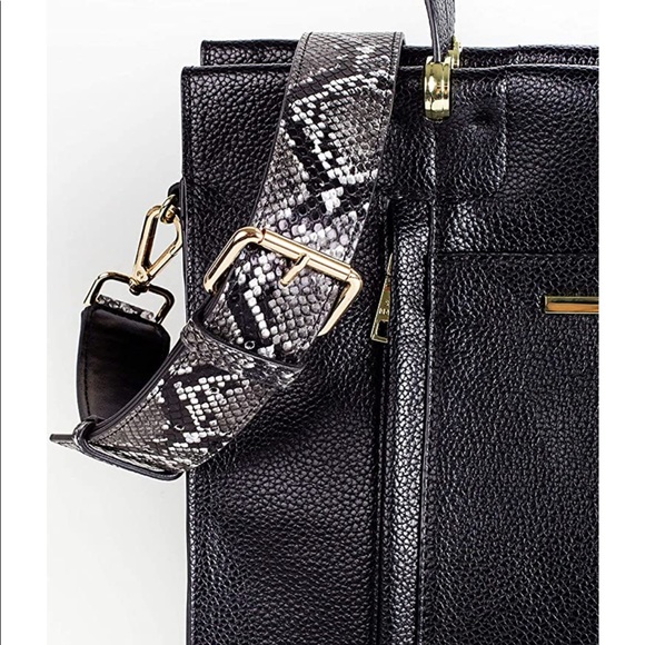 NWT Leather Snakeskin Embossed Strap - Picture 5 of 7